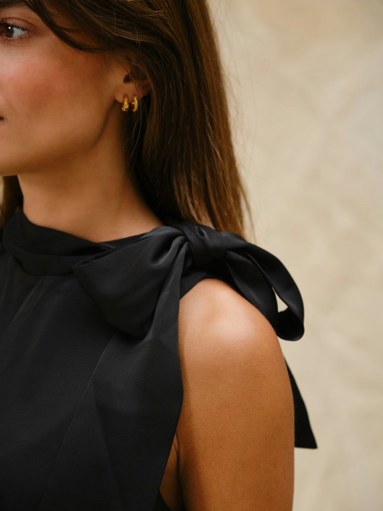 Veda Drapy Satin Top