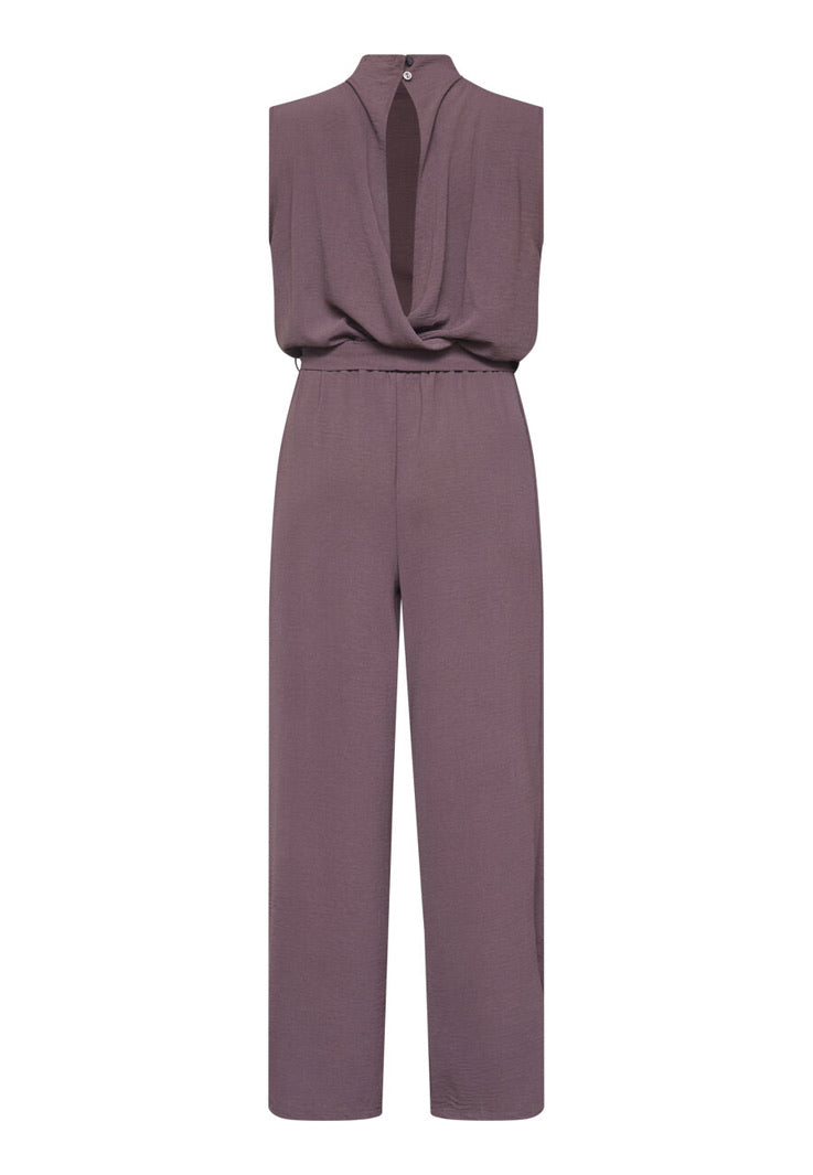 Guto Jumpsuit - Deep Burgundy
