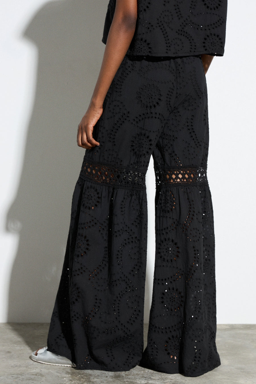 Broderie pants