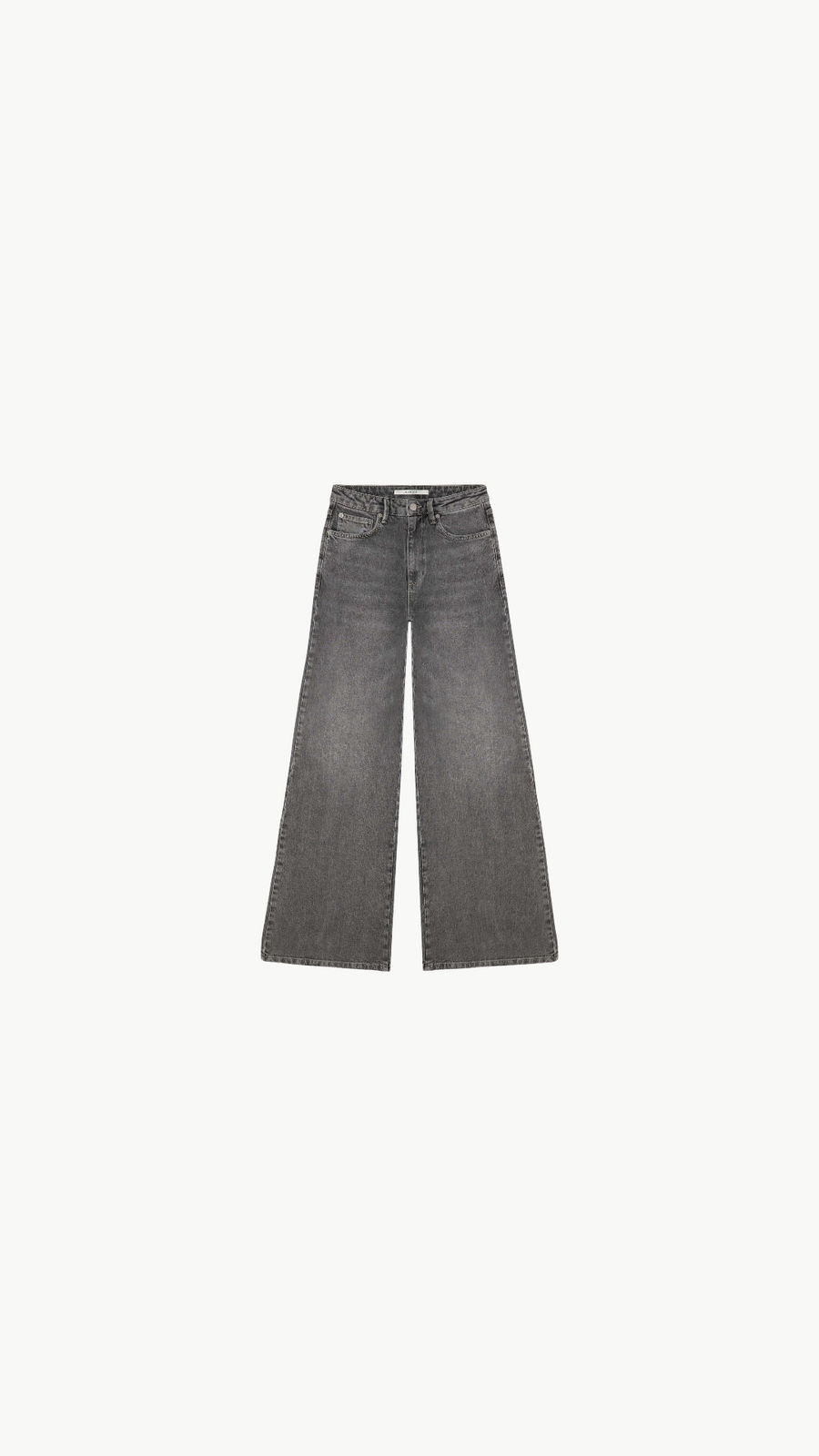Rosie - Extra Wide Leg Jeans Grey