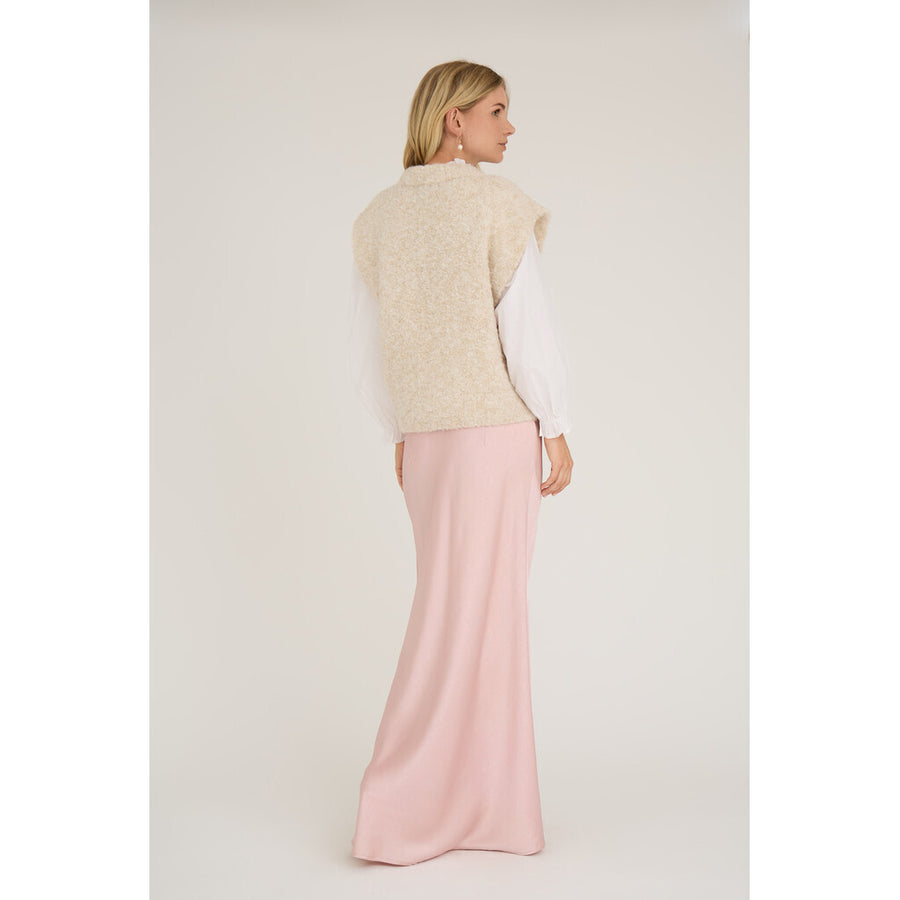 Patricia New Knit Vest Sand