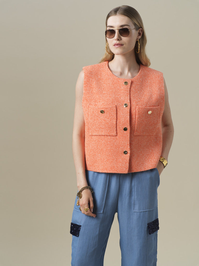 Gilet Rita Orange