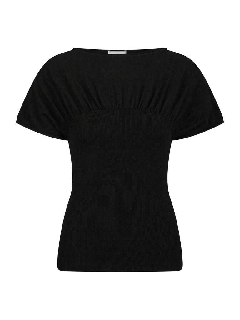 Anthea Knit Top - Black