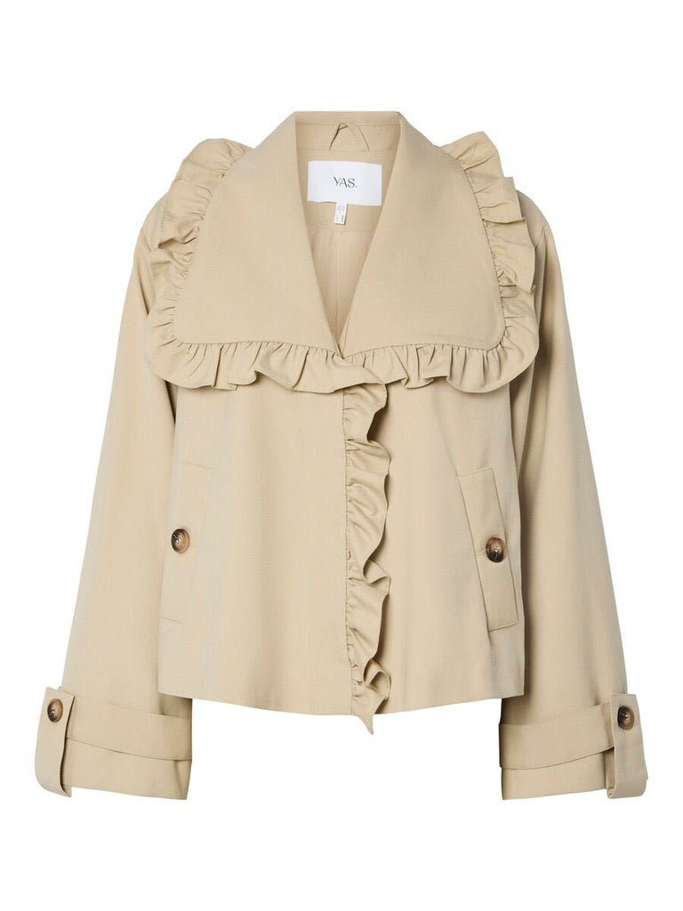 YASElsana LS Short Trenchcoat