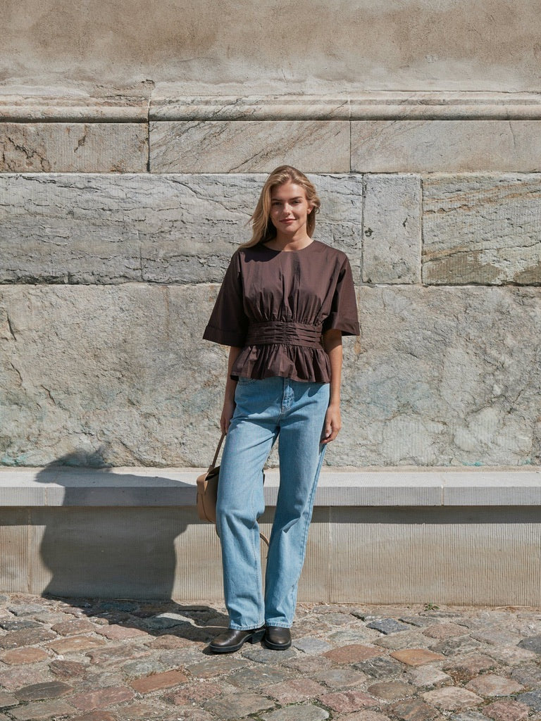 Annegret Poplin Blouse