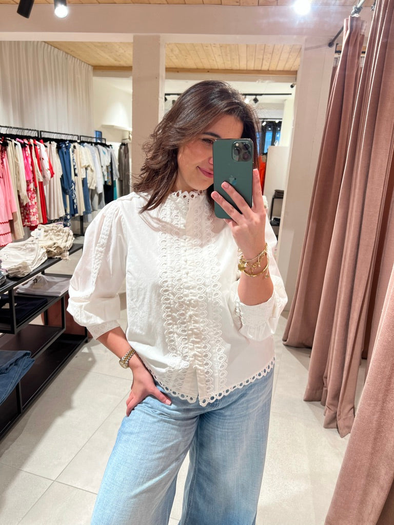 YASJane LS Shirt White