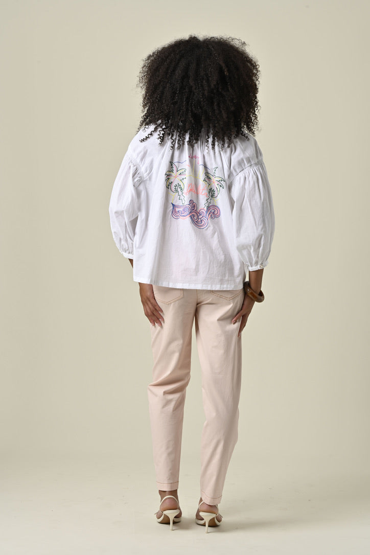 Danielle Blouse White