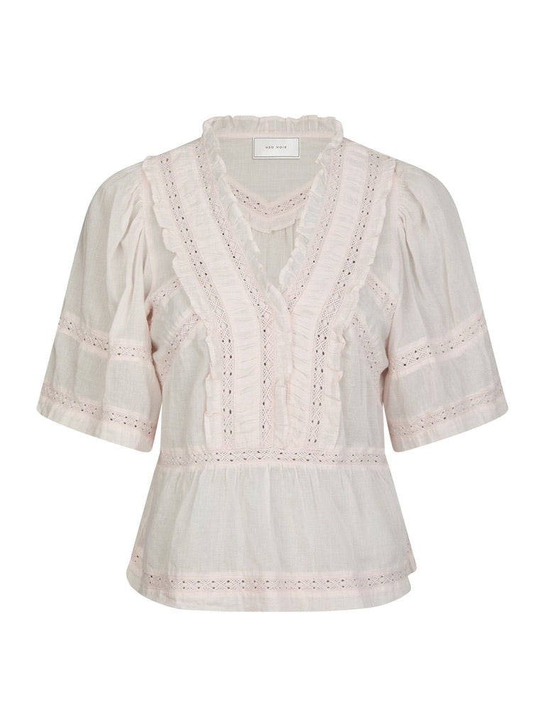 Evienne S Voile Top - Pink
