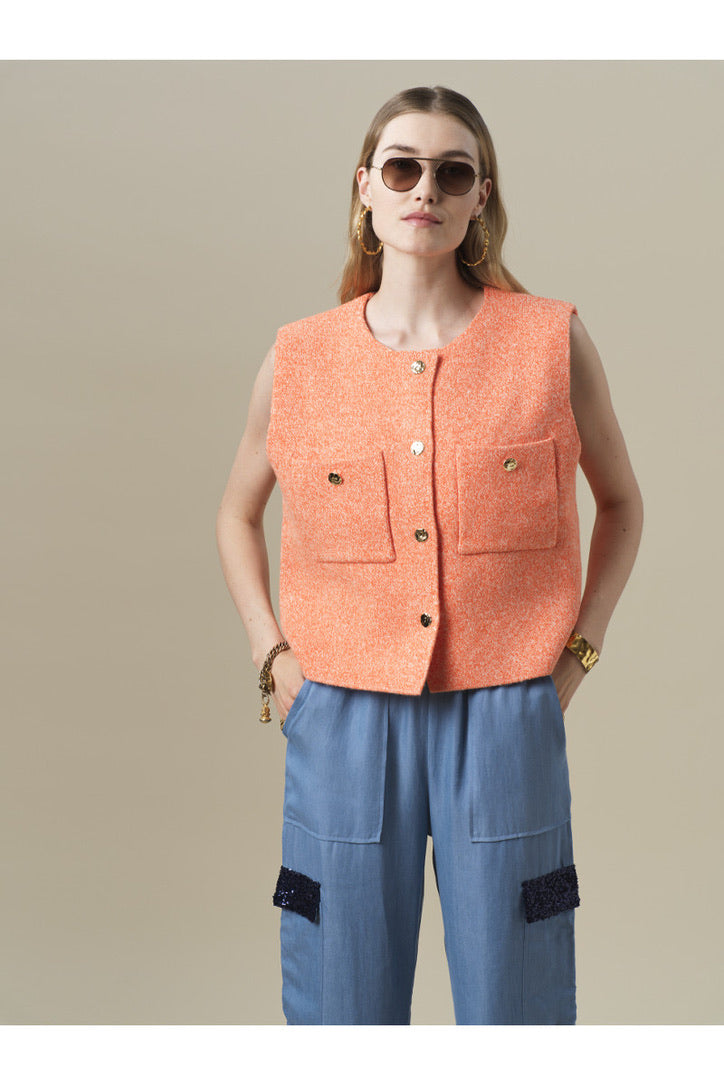 Gilet Rita Orange