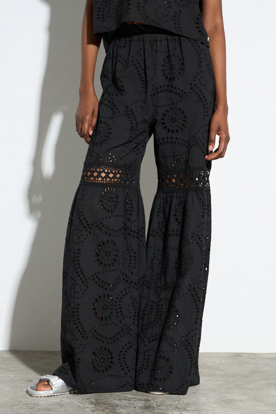 Broderie pants