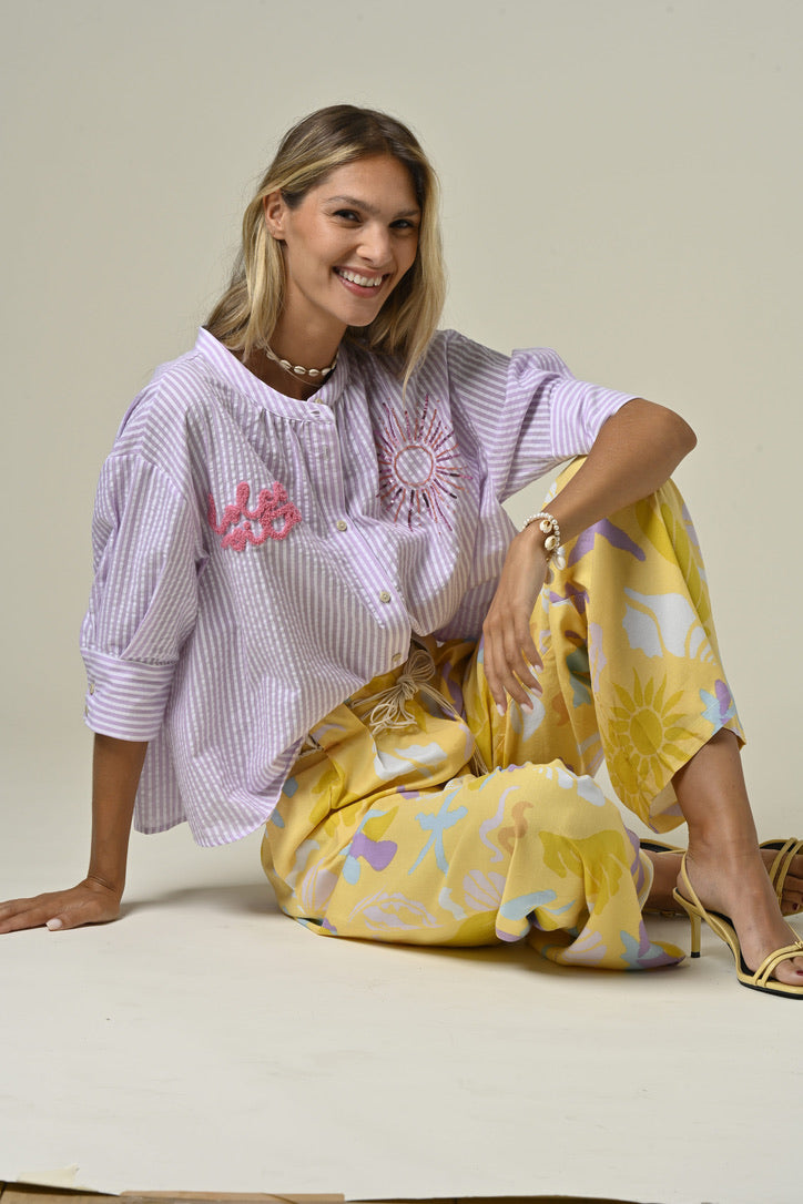 Simone Top Lila