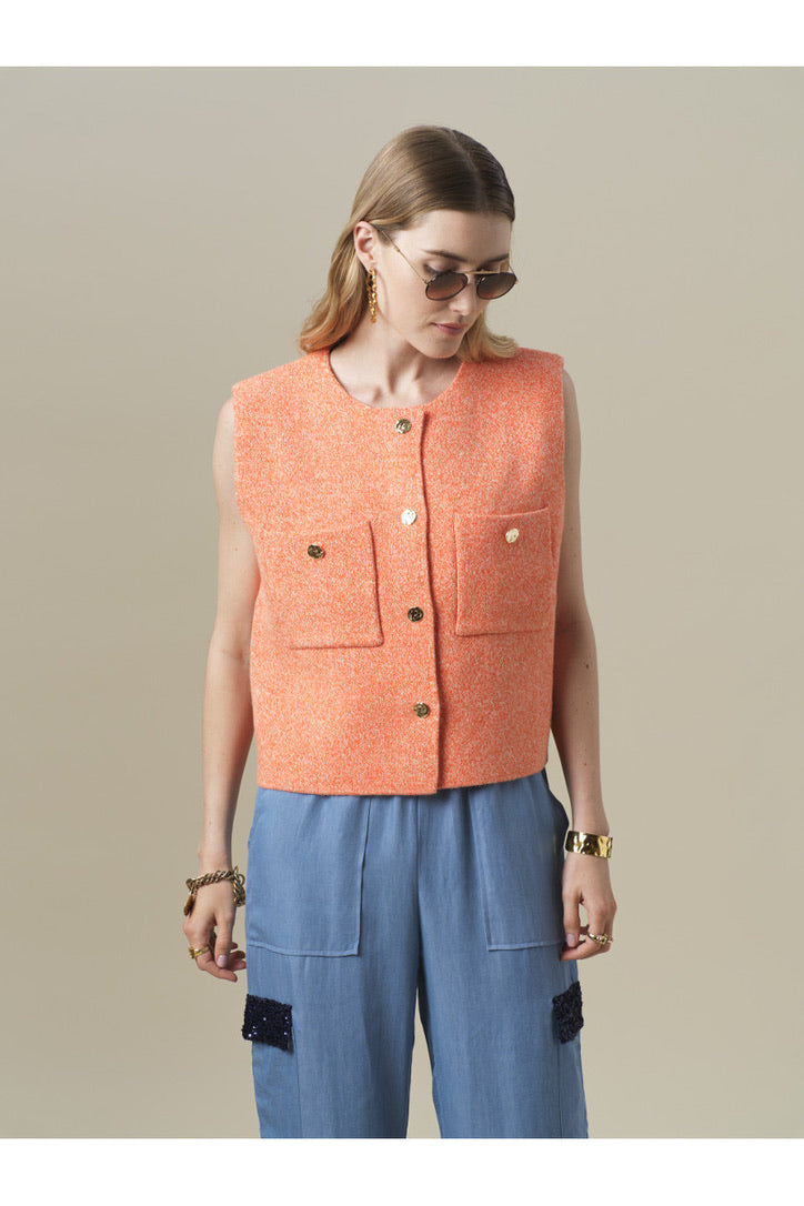 Gilet Rita Orange