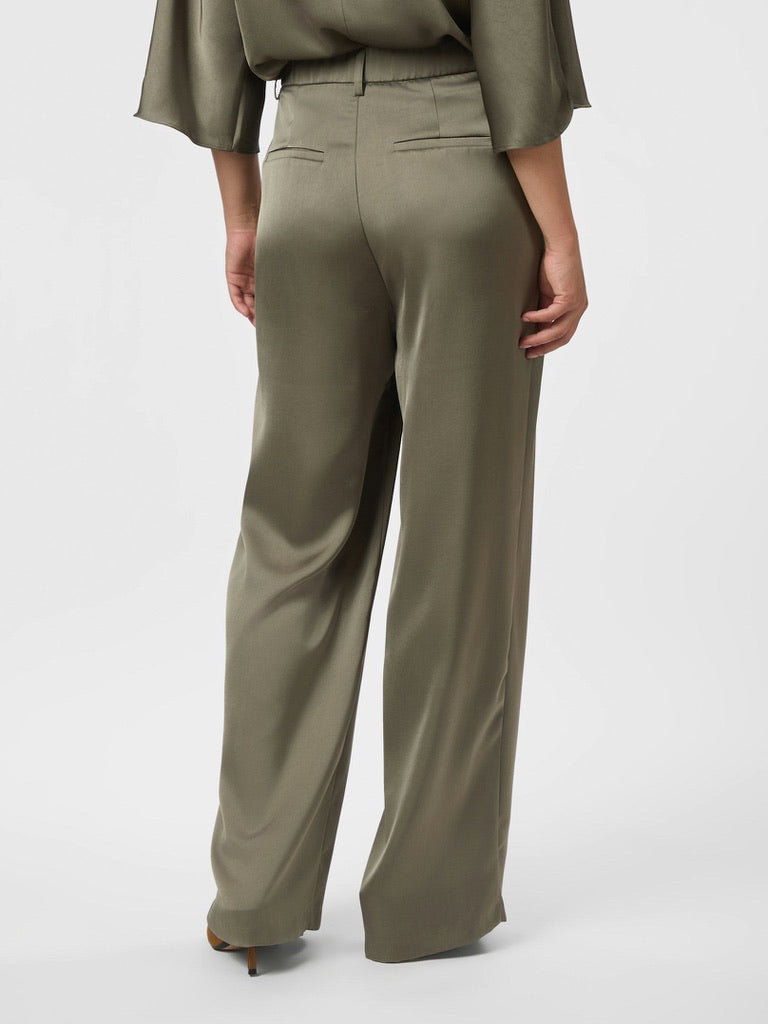 Emmett Heavy Sateen Pants - Army