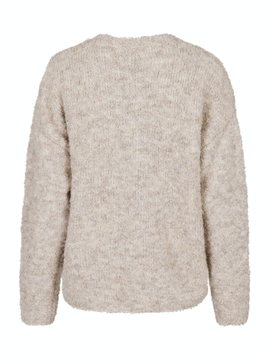 Glenda Boucle Knit Blouse