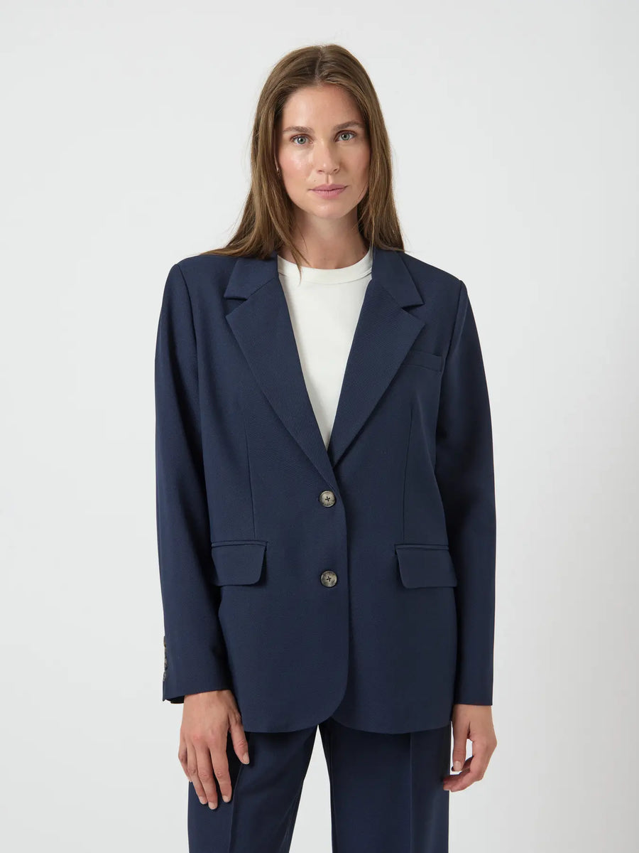 YASReemaj LS Blazer Navy