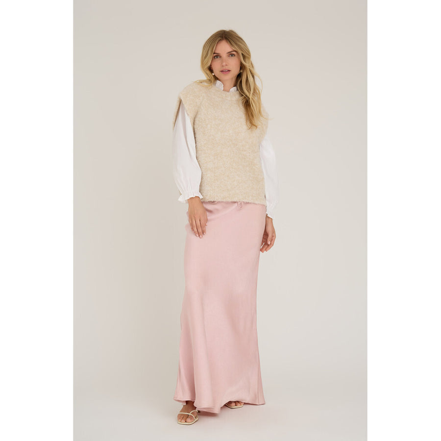 Patricia New Knit Vest Sand