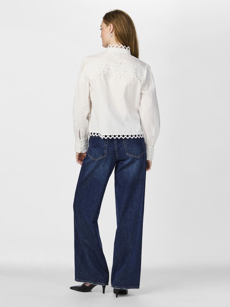 YASJane LS Shirt White