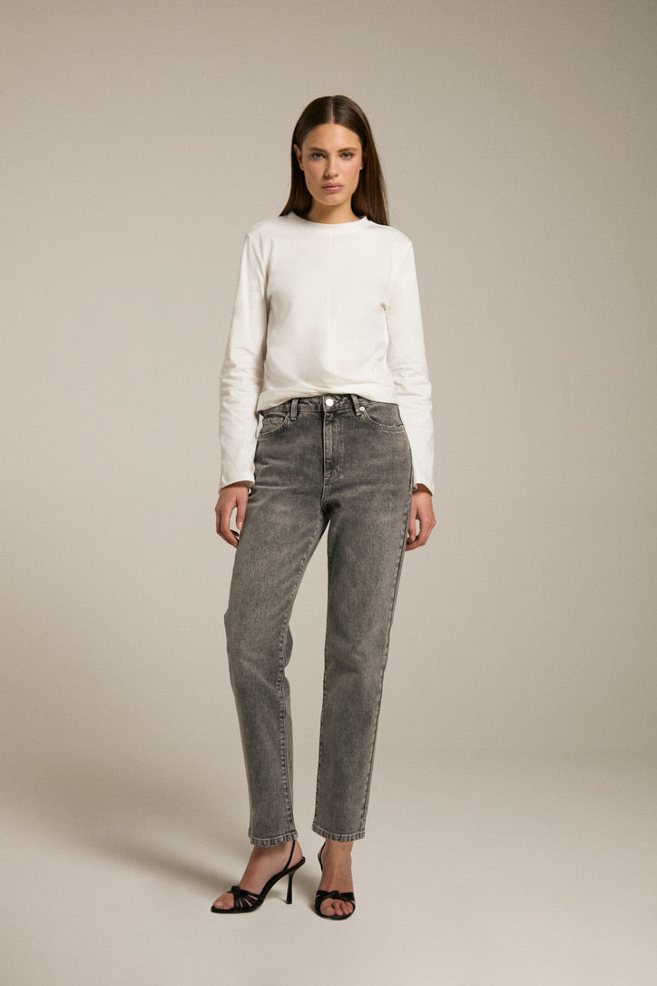 Scotti - Relaxed Straight Jeans Grey