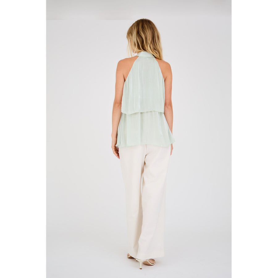 Demi Top Dusty Mint