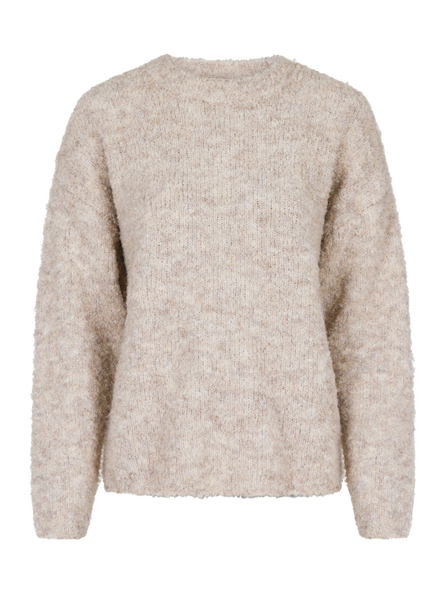 Glenda Boucle Knit Blouse