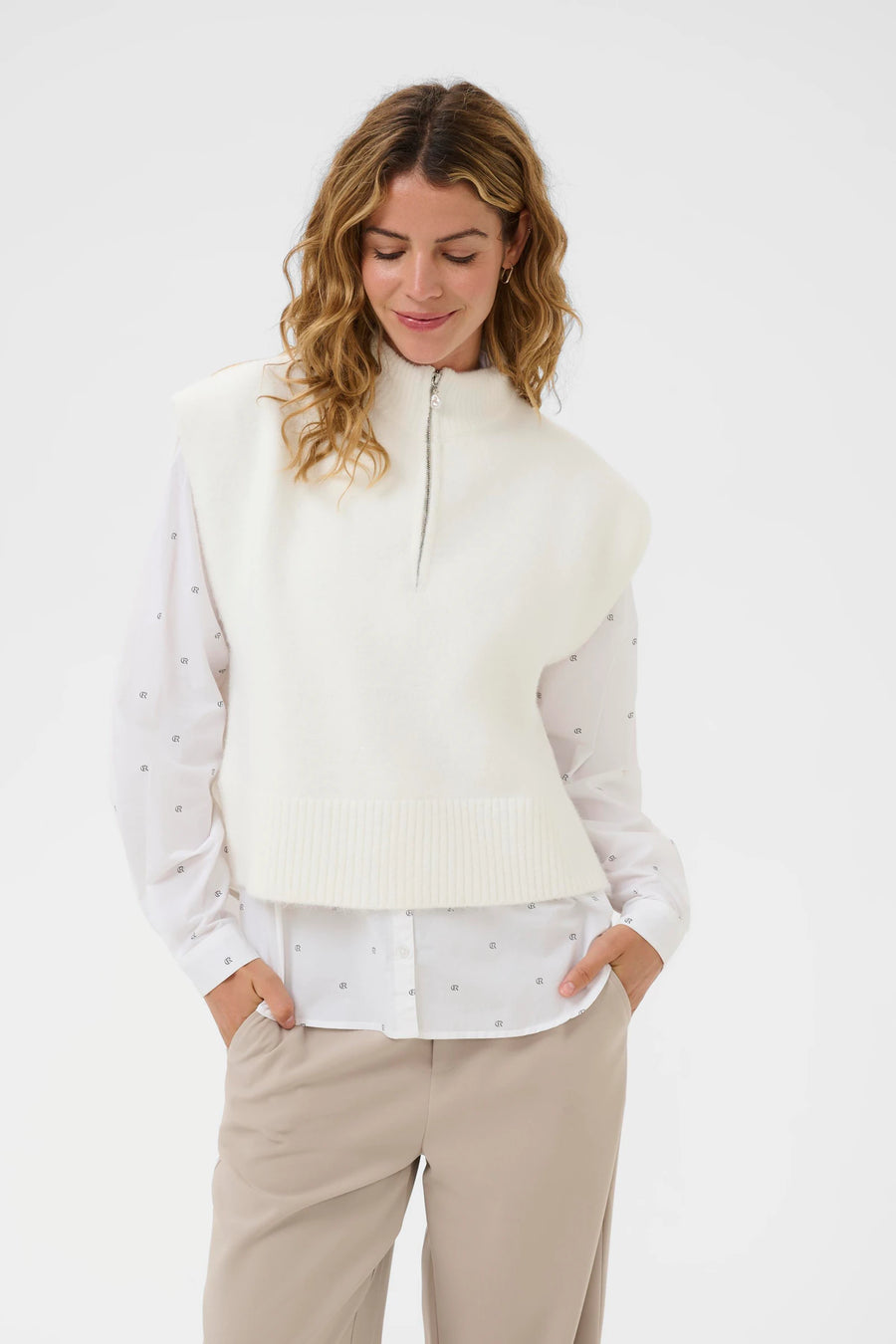CRTannenbaum Knit Slipover