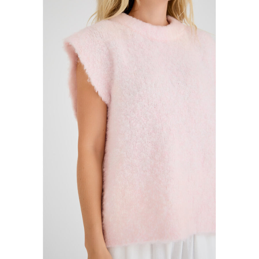 Patricia New Knit Vest Rose