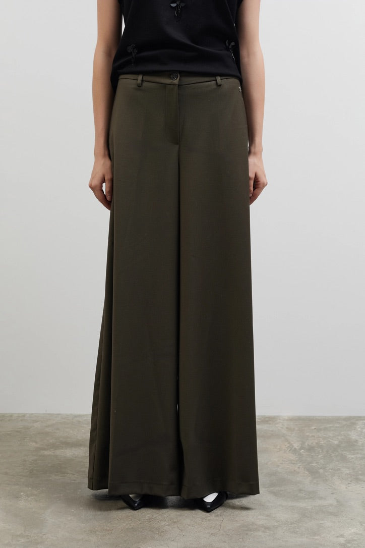 Flare Pants - Khaki