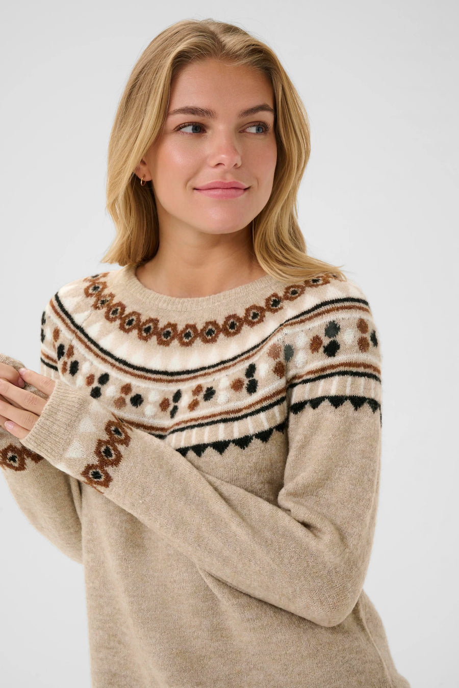 CRCherrie Pullover Cobblestone
