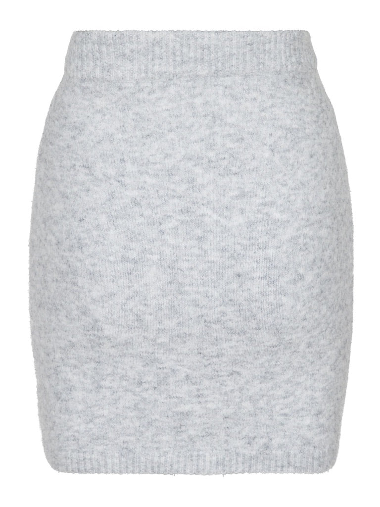 Marie Knit Skirt Grey