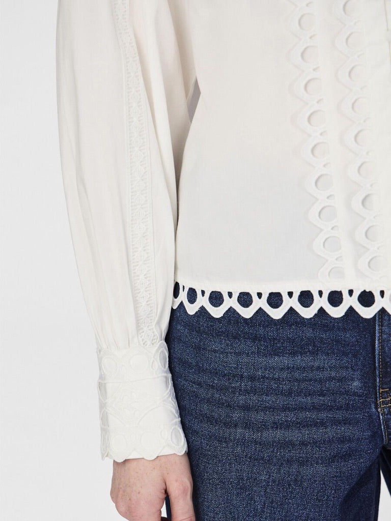 YASJane LS Shirt White