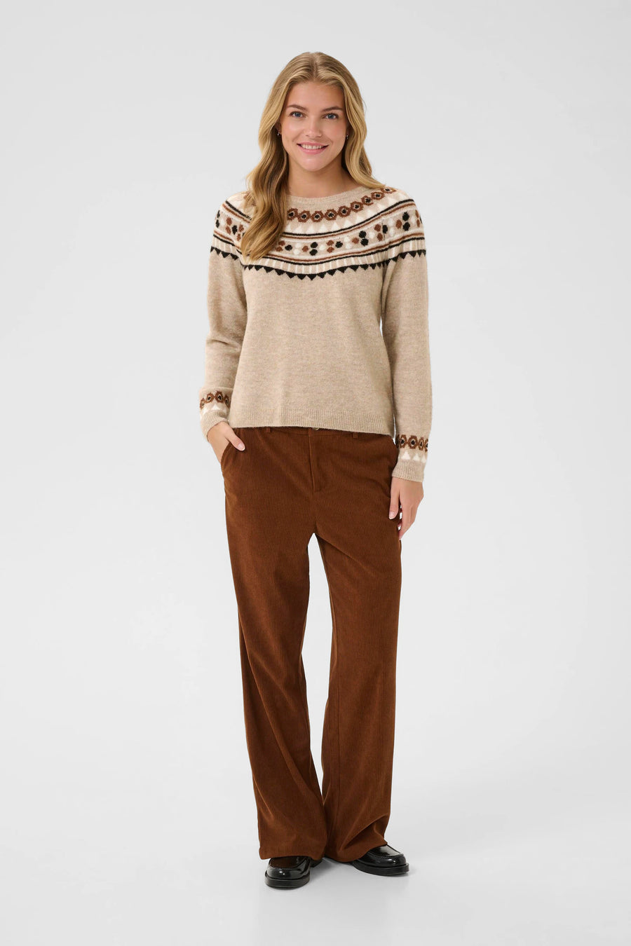 CRCherrie Pullover Cobblestone