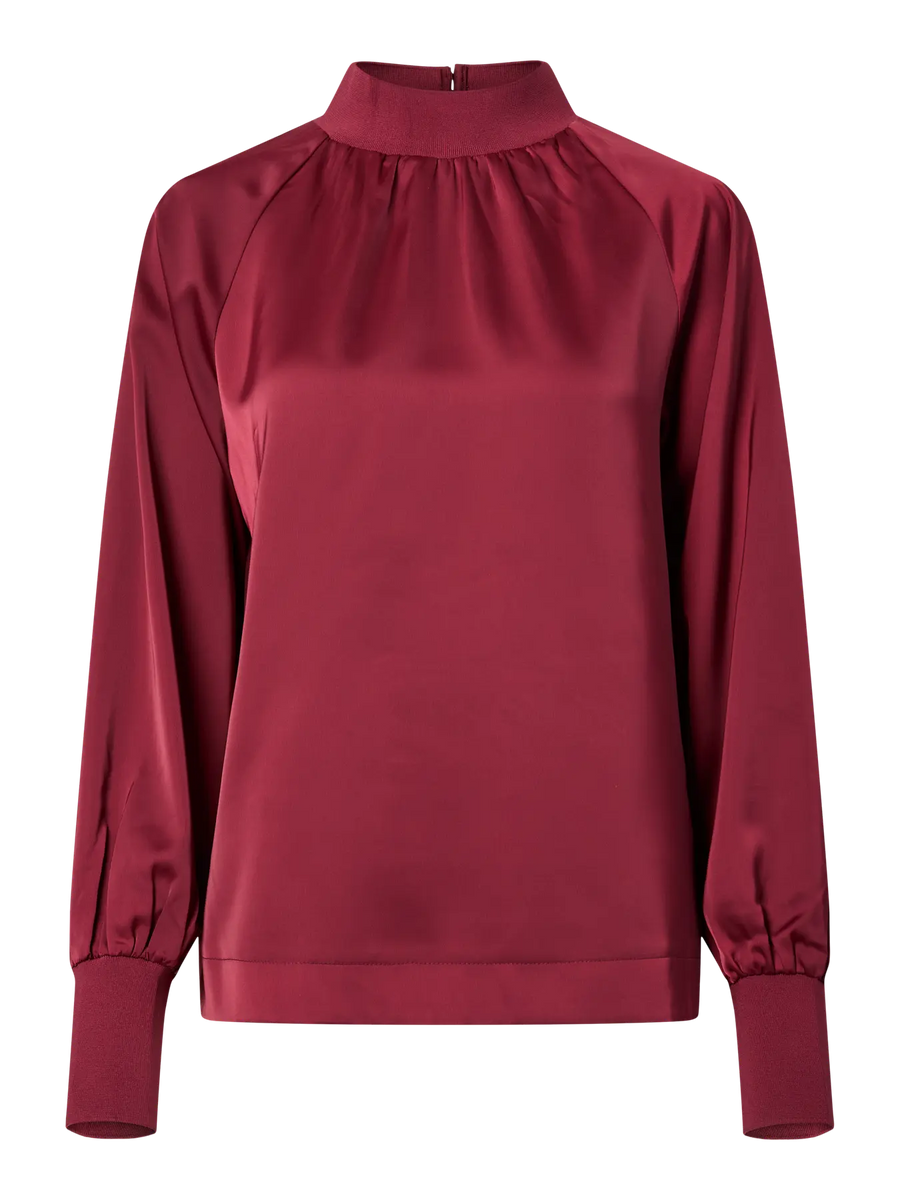 YASPelana LS Top - Tibetan Red
