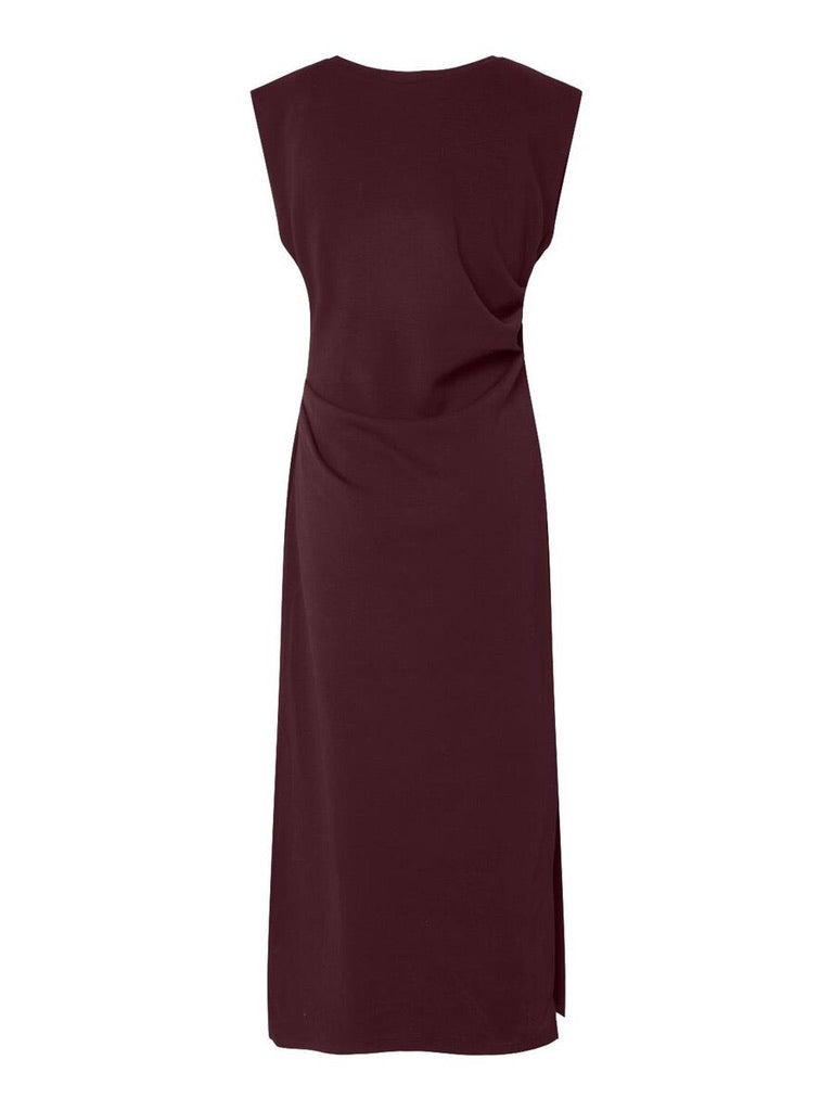YASPina SL Long Dress Burgundy
