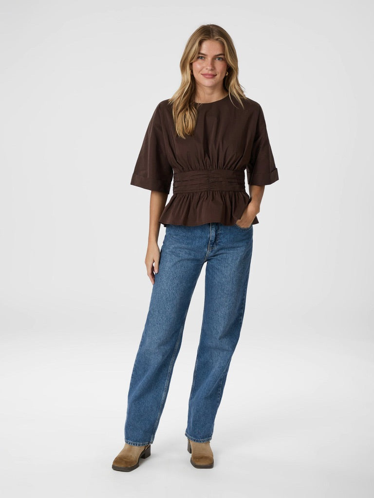 Annegret Poplin Blouse