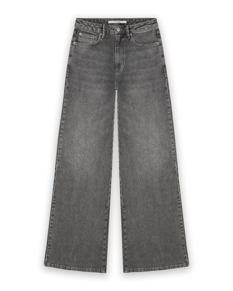 James - Wide Leg Jeans Random Washed Grey