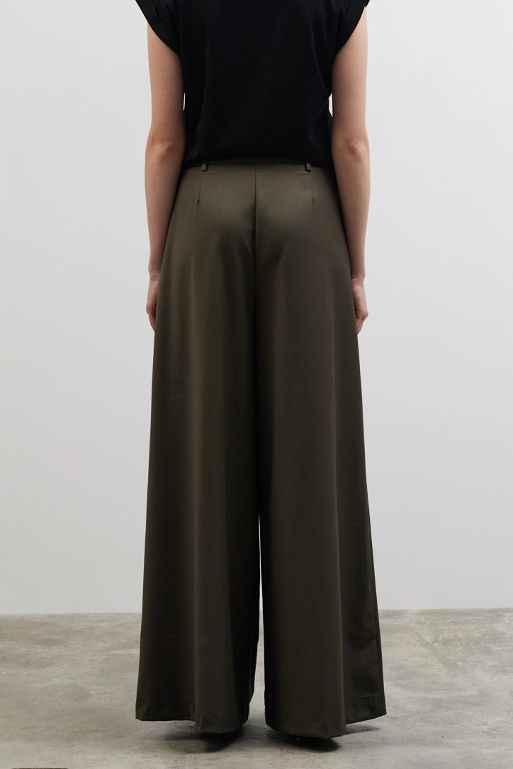 Flare Pants - Khaki
