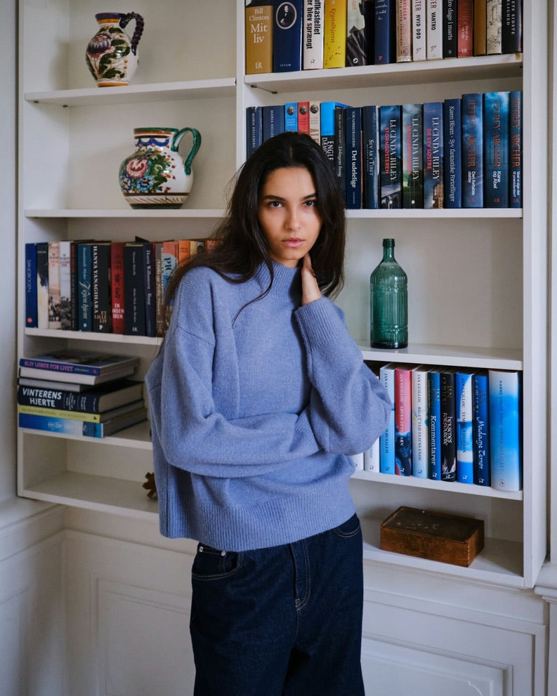 Paulina Knit Smoke Blue