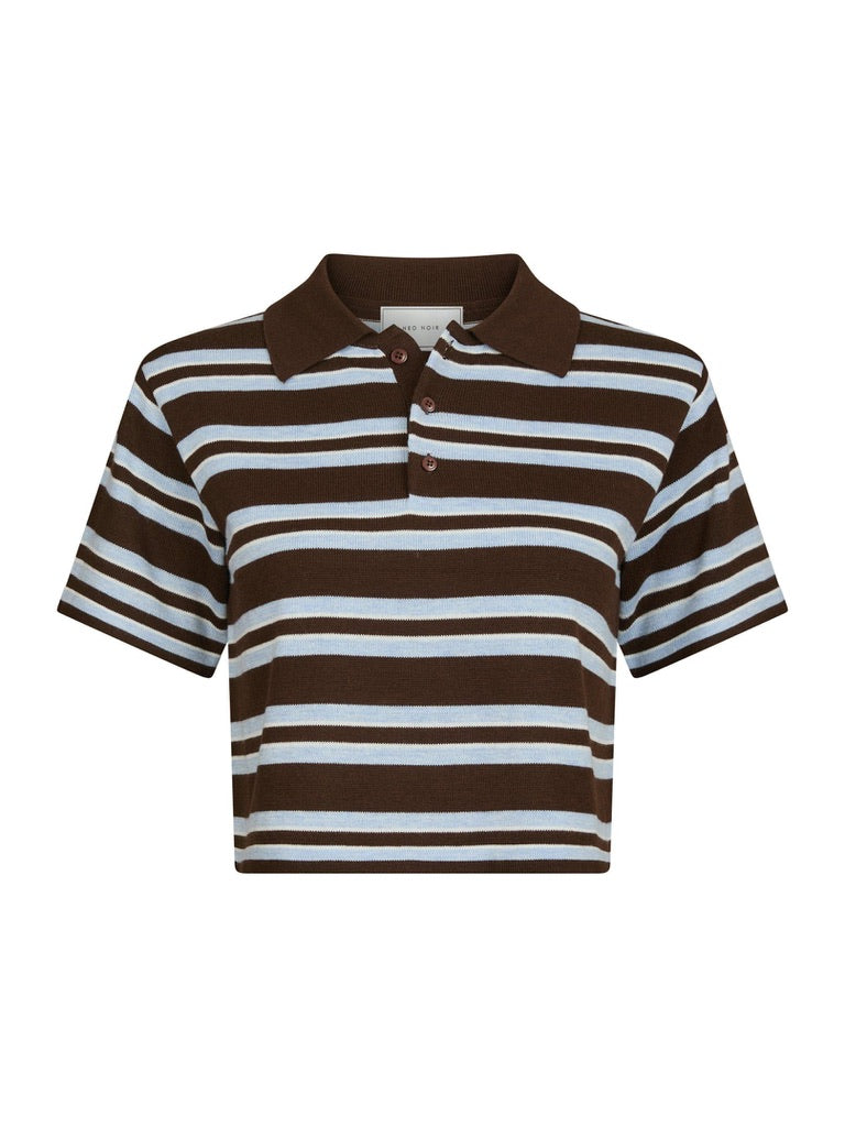 Mulann Polo Knit Blouse