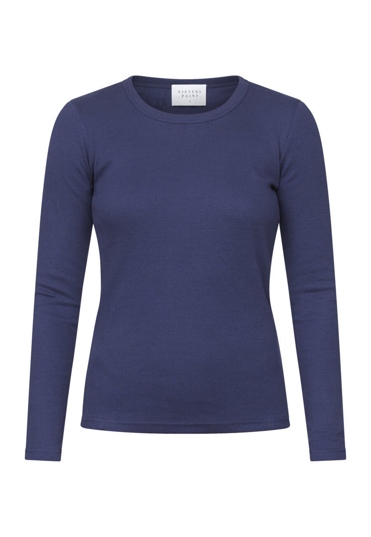 Eike LS Shirt - Navy
