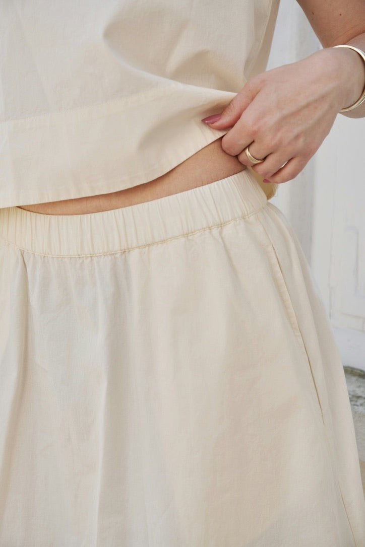 Link C Poplin Skirt