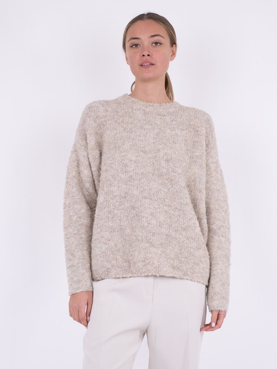 Glenda Boucle Knit Blouse
