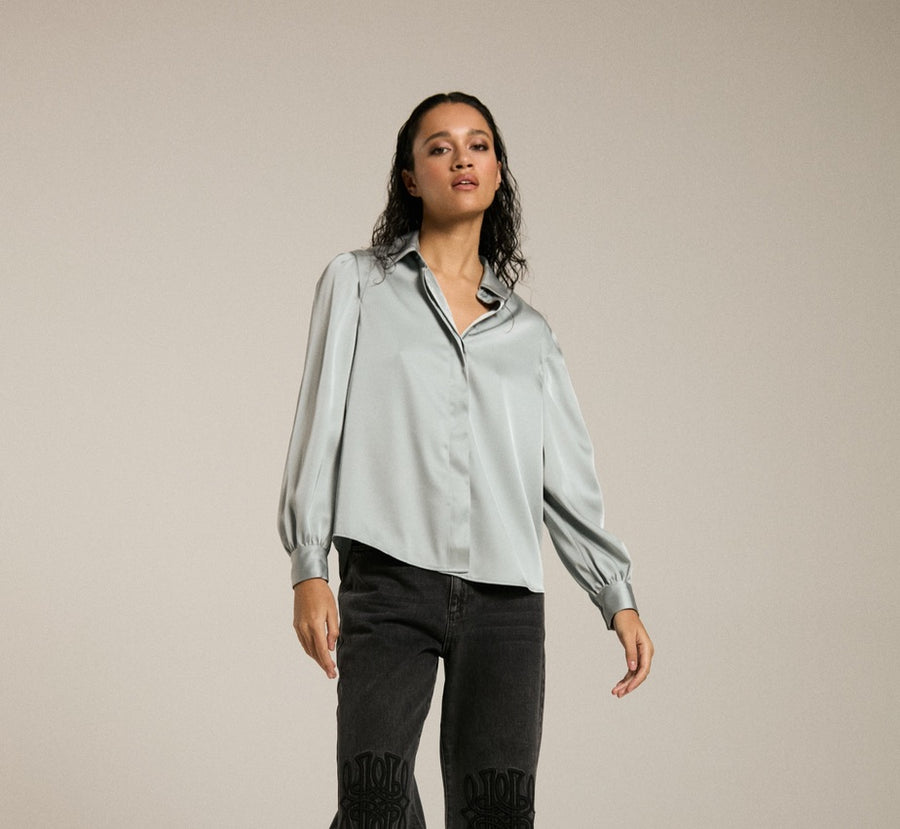 Blouse With Shoulder Detail