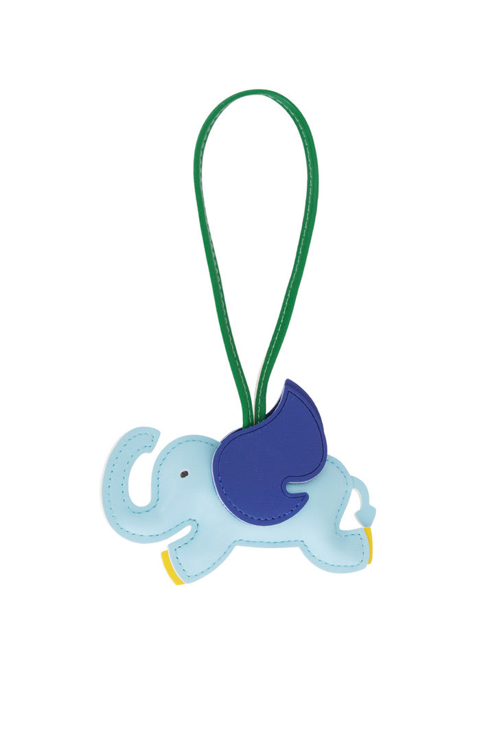 Bag Charm Elephant Blue