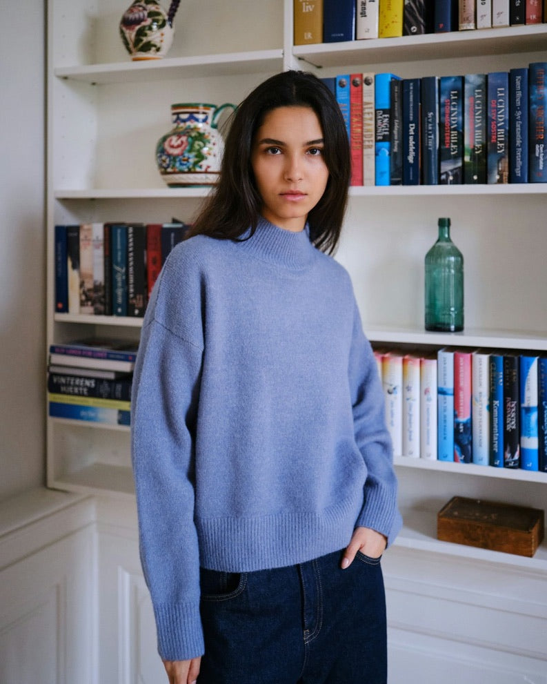 Paulina Knit Smoke Blue