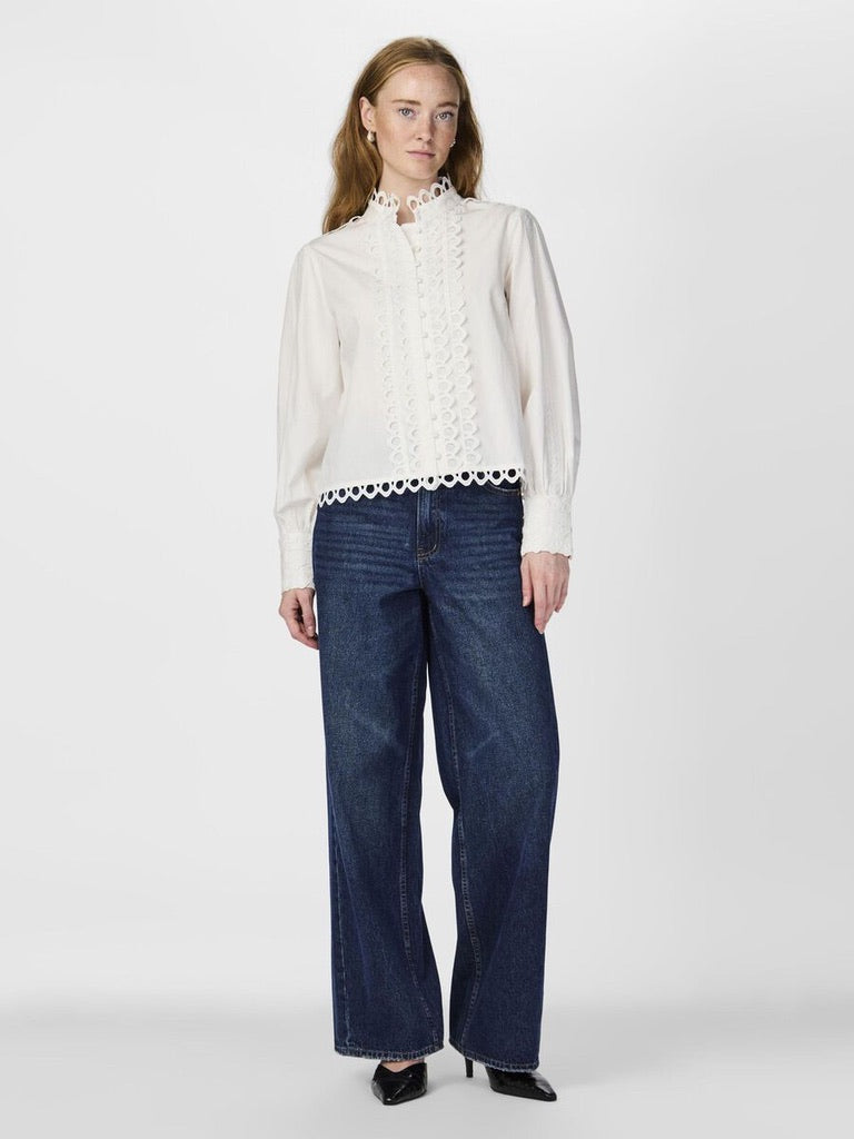 YASJane LS Shirt White