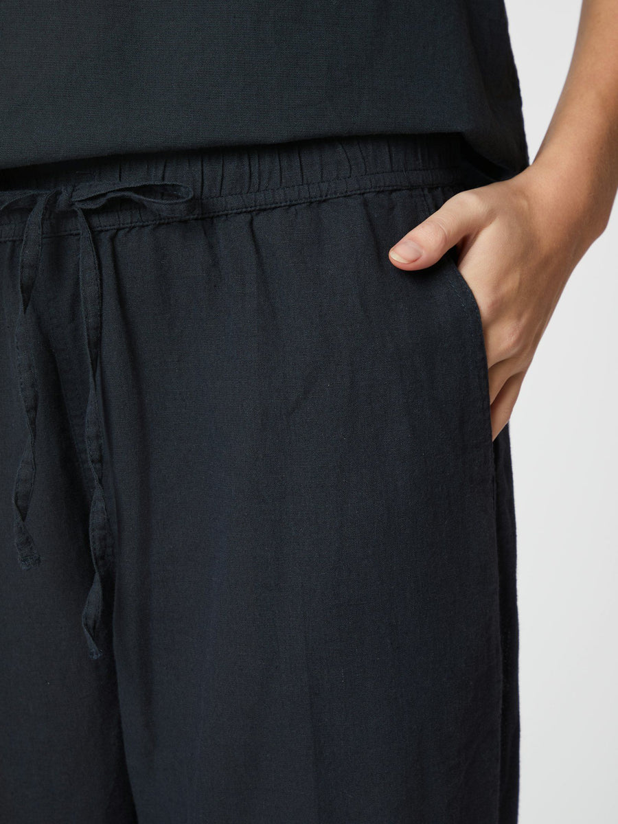 Sonar Linen Pants Navy