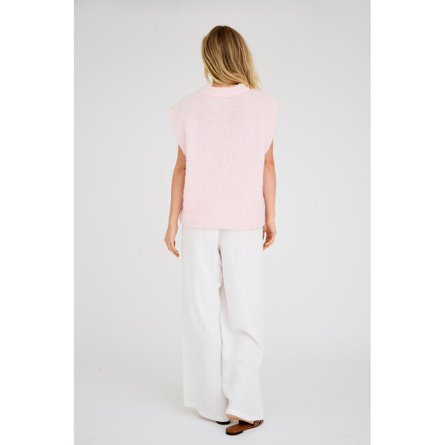 Patricia New Knit Vest Rose