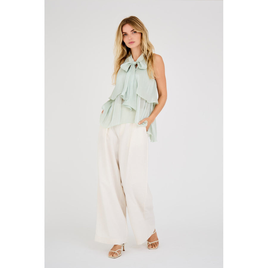 Demi Top Dusty Mint