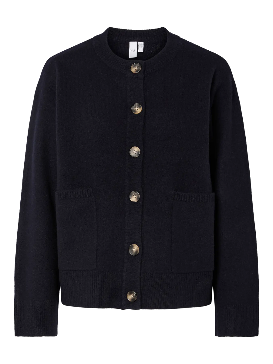 YASNola Wool LS Knit Cardigan