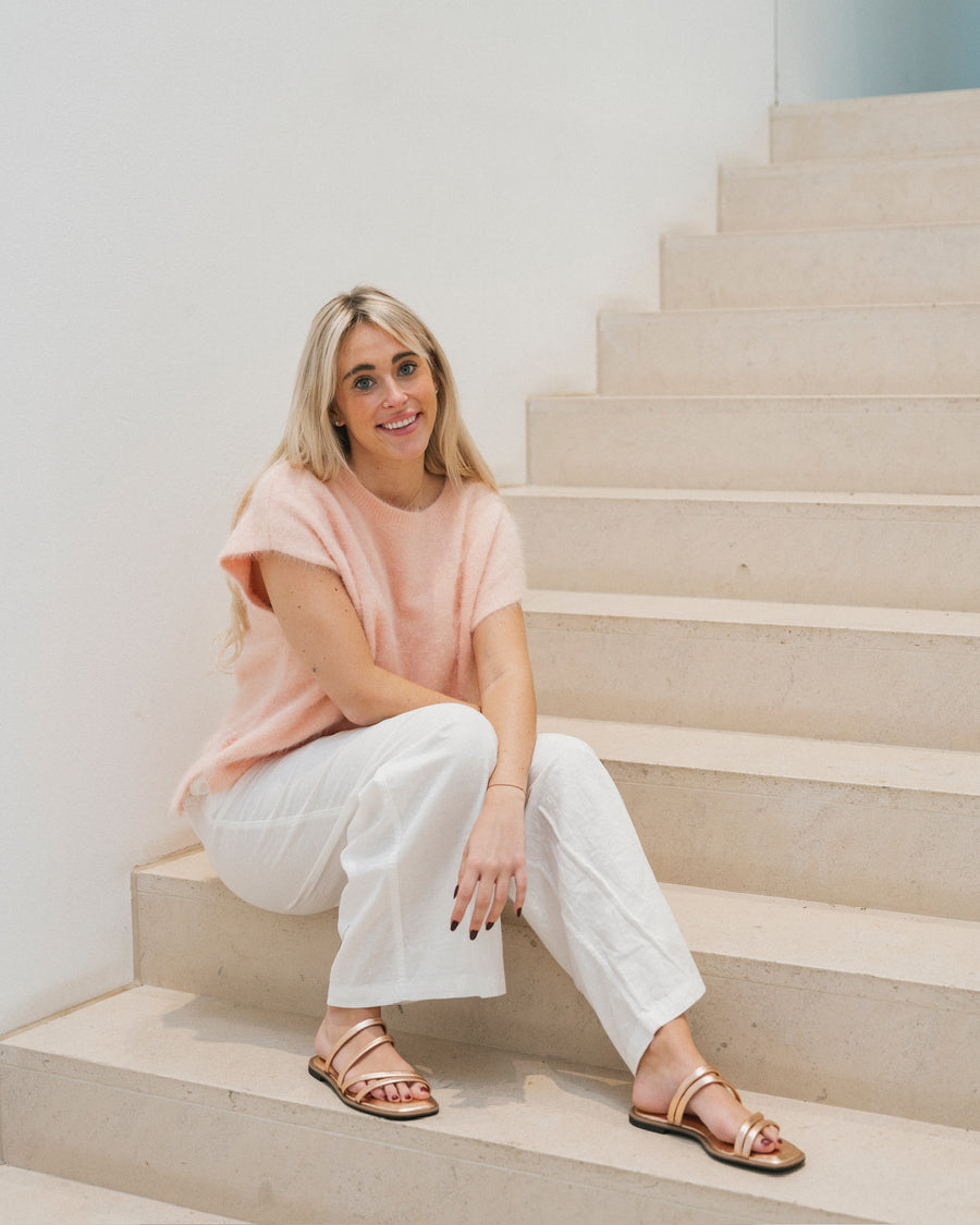 Rosalie Knit Peach